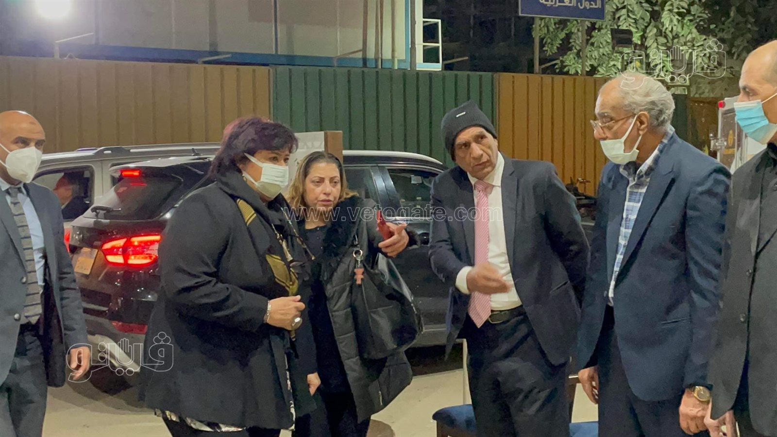 وزيرة الثقافة أول الحضور في عزاء جلال الشرقاوي (2)