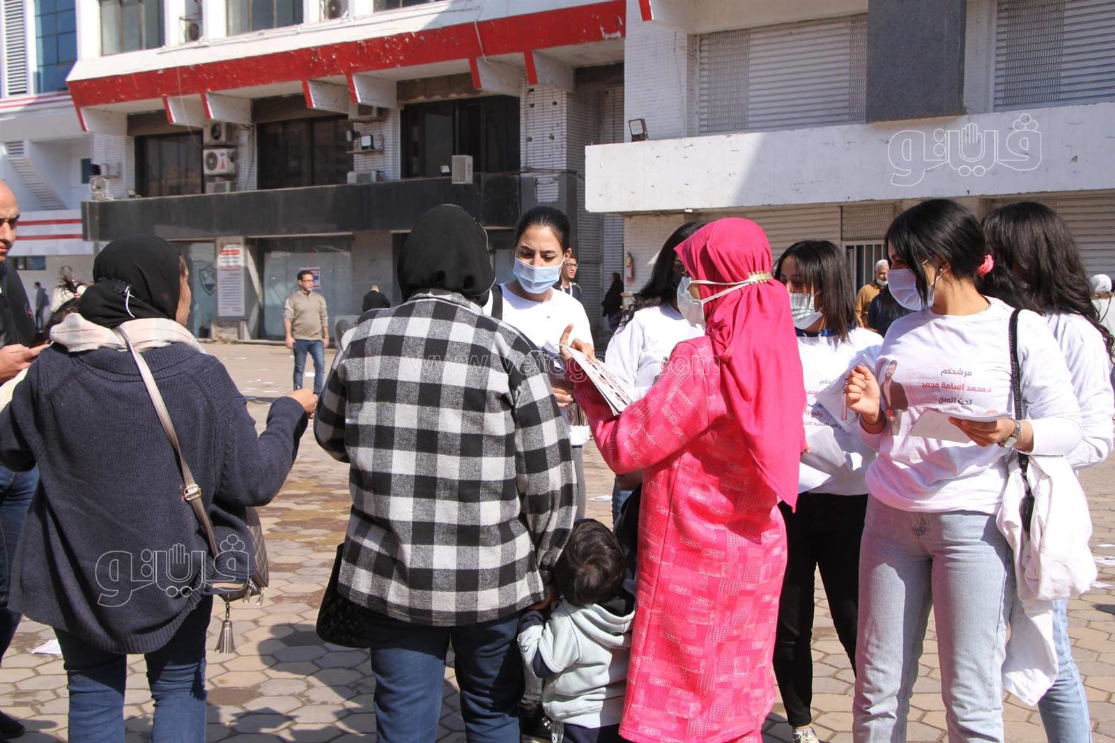 انتشار الدعاية الانتخابية داخل نادي الزمالك (4)