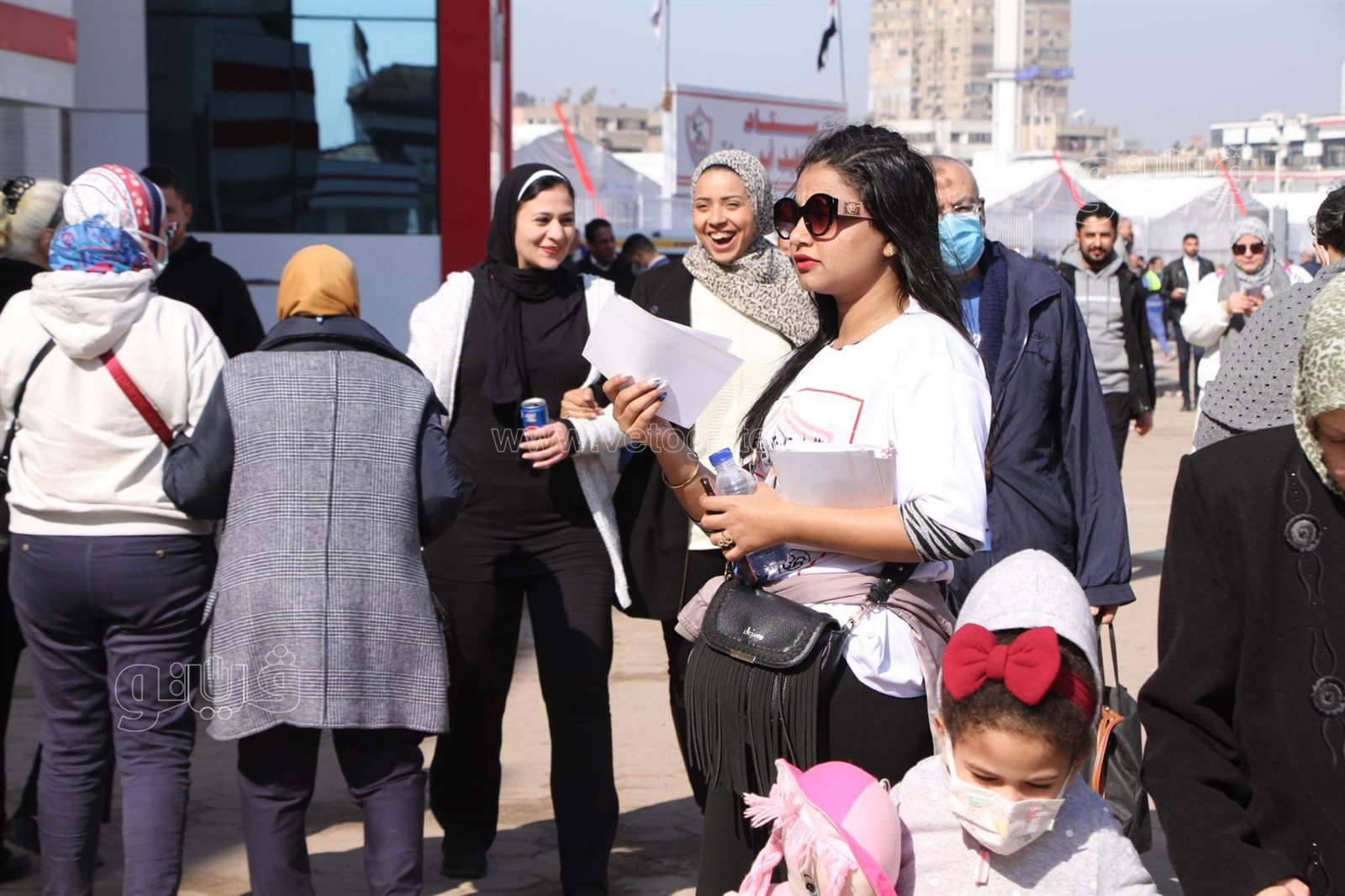 انتشار الدعاية الانتخابية داخل نادي الزمالك (11)