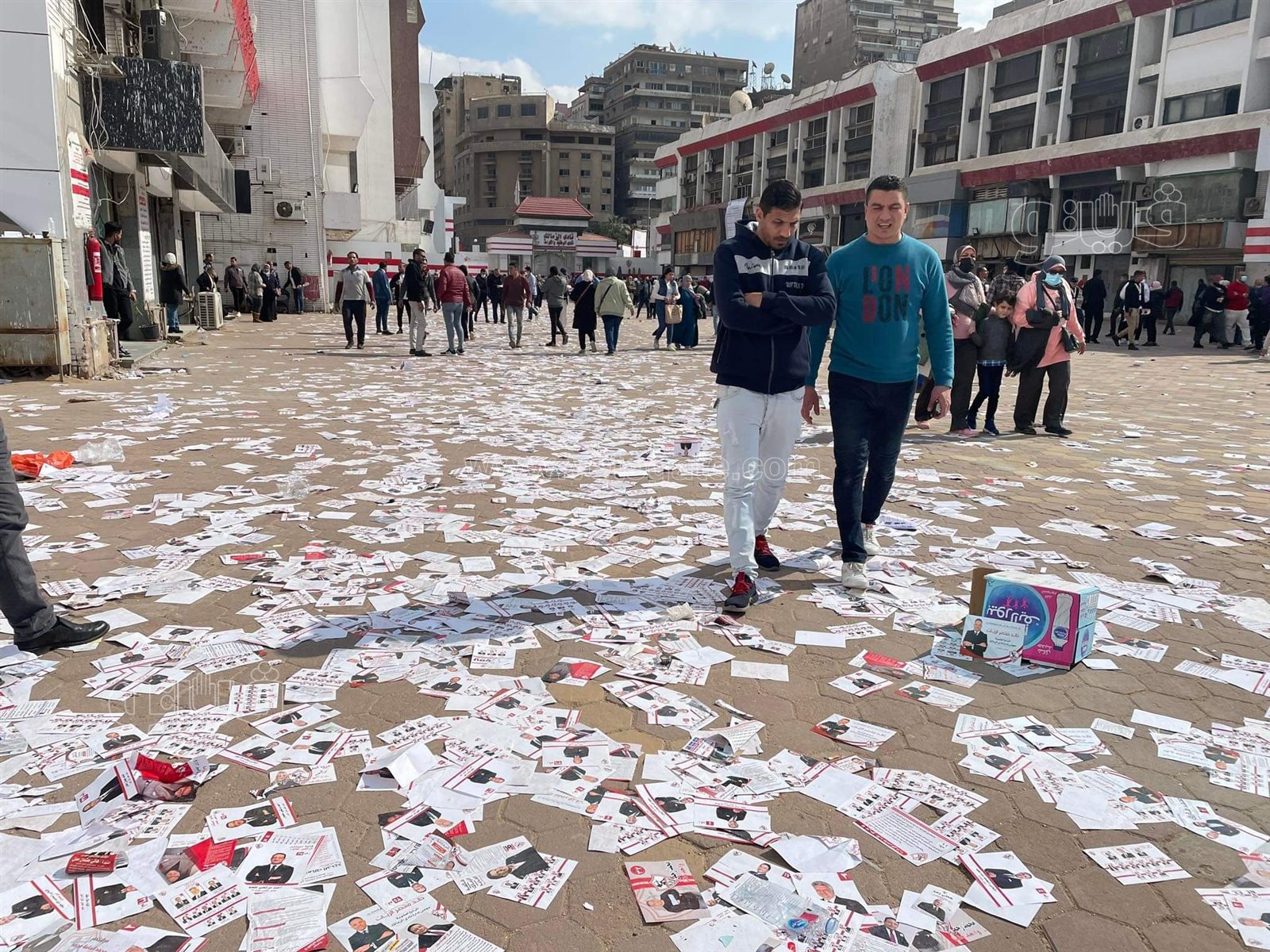 تزايد أعداد الناخبين بانتخابات نادي الزمالك (1)