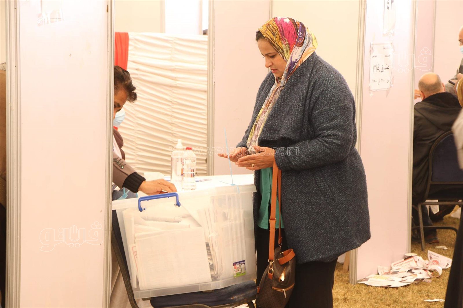 تزايد أعداد الناخبين بانتخابات نادي الزمالك (3)