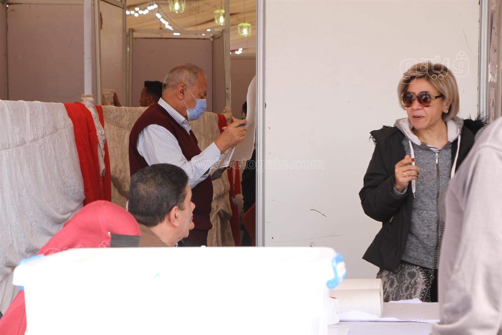 تزايد أعداد الناخبين بانتخابات نادي الزمالك (9)