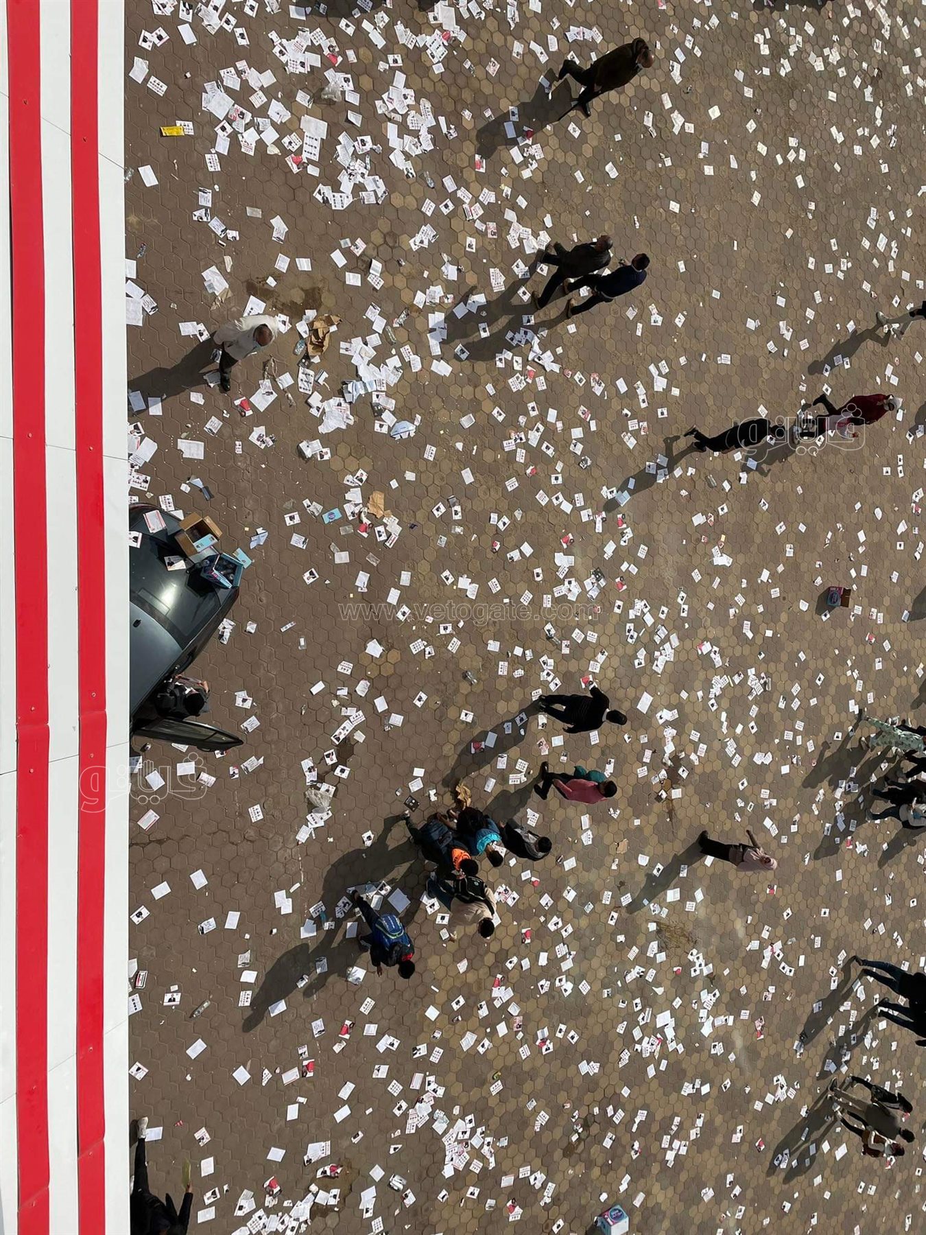 تزايد أعداد الناخبين بانتخابات نادي الزمالك (30)