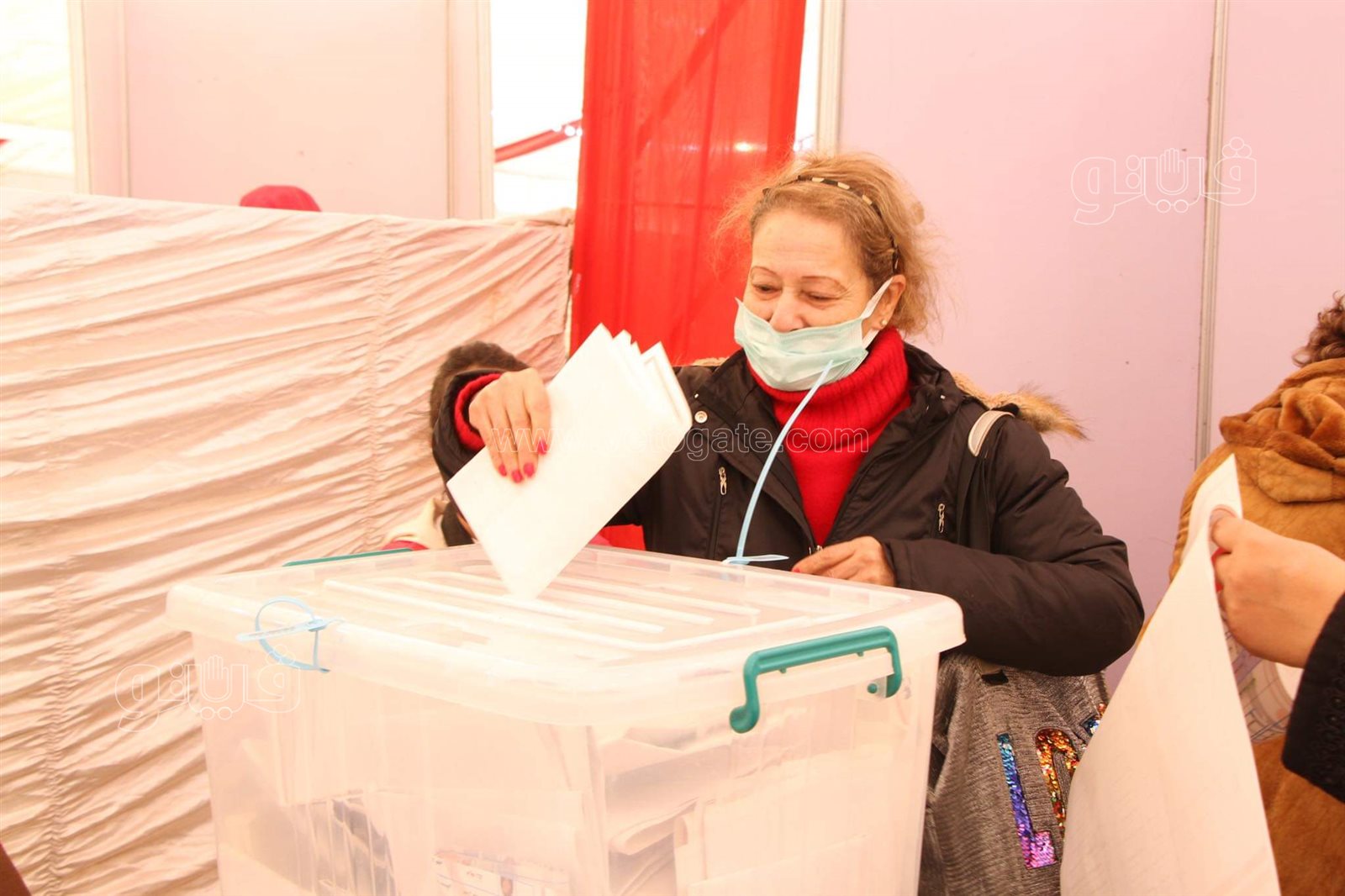 تزايد أعداد الناخبين بانتخابات نادي الزمالك (22)