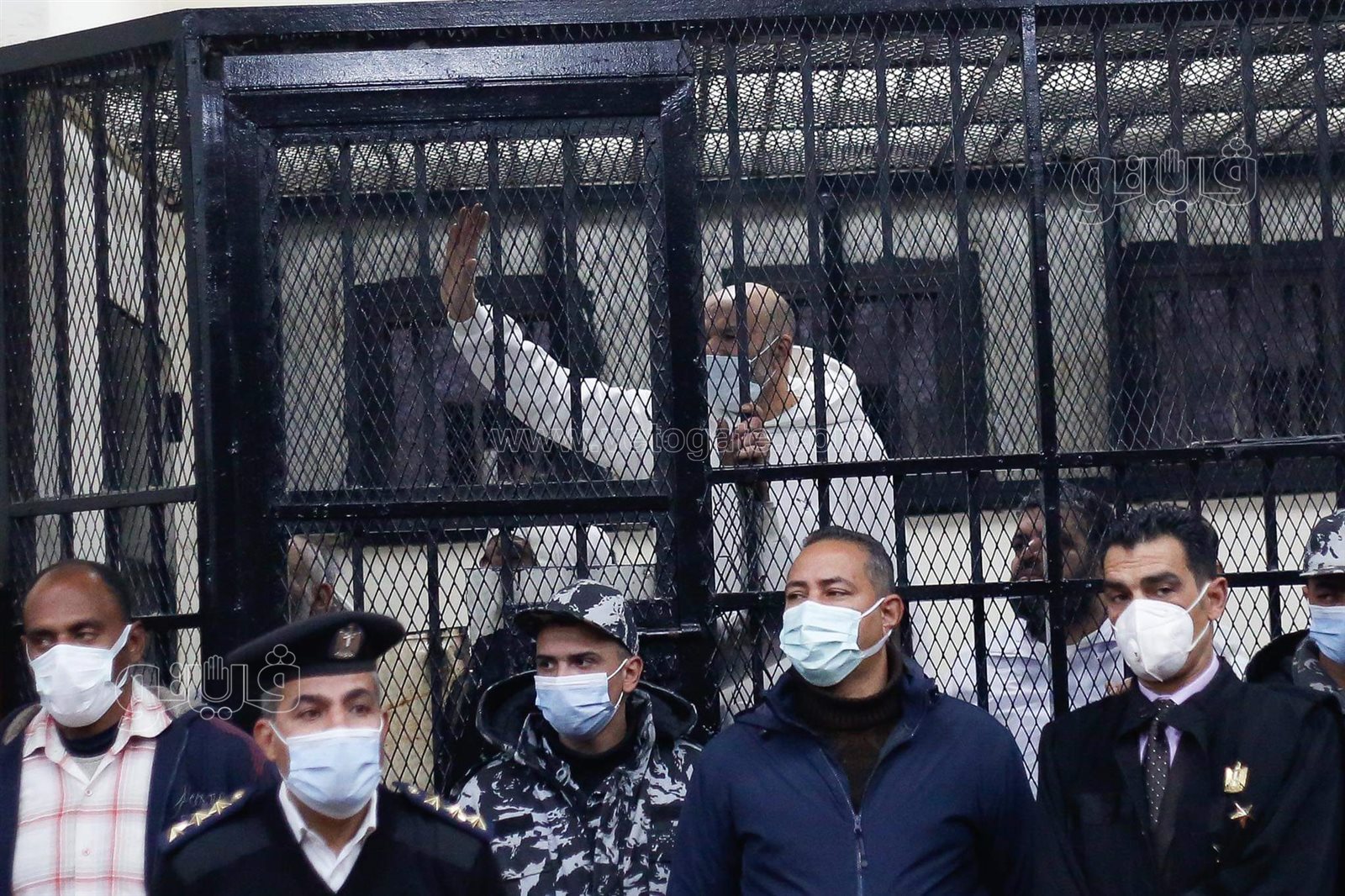 بدء جلسة محاكمة حسن راتب وعلاء حسانين في الآثار الكبرى (2)