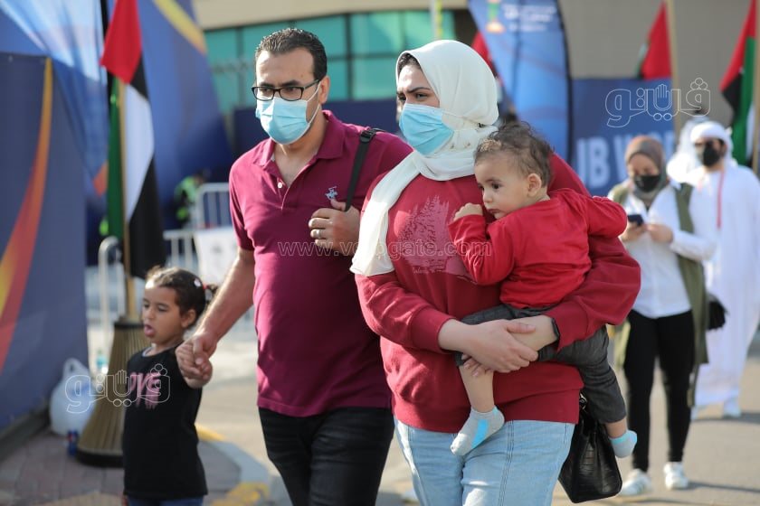 الأسر المصرية تتصدر المشهد  في مؤازرة الأهلى أمام الهلال (5)