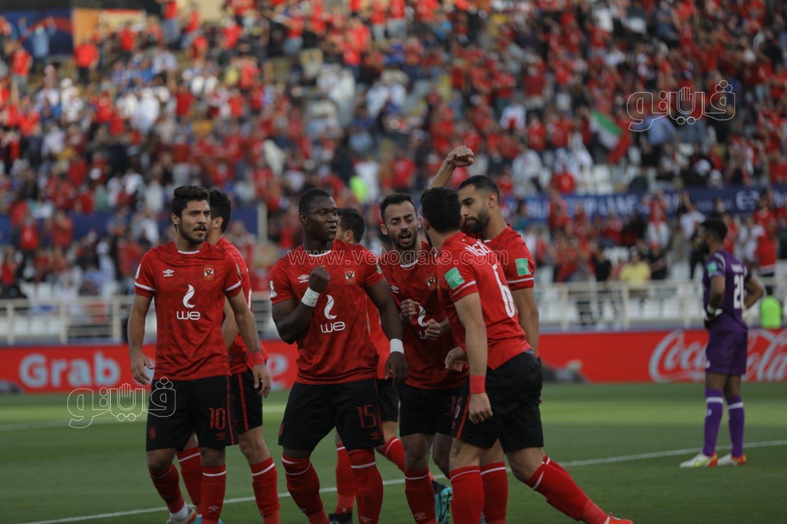 ياسر إبراهيم يحرز هدف الأهلي الأول في مرمى الهلال السعودي (3)