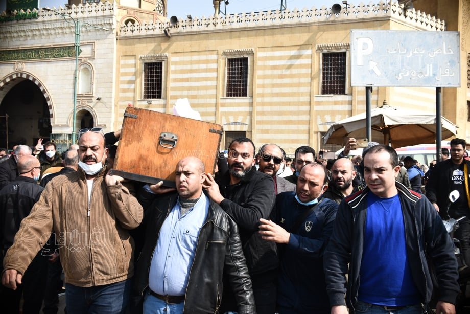 تشييع والد إبراهيم سعيد (1)