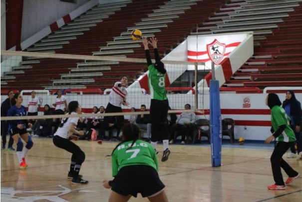 سيدات طائرة الزمالك