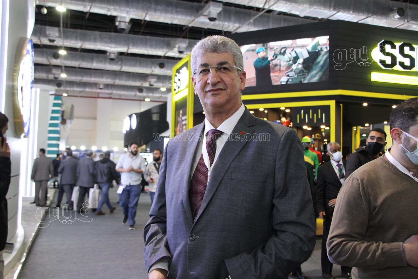 مستثمرون أجانب في جناح بتروجت بـ ايجبس 2022 (4)