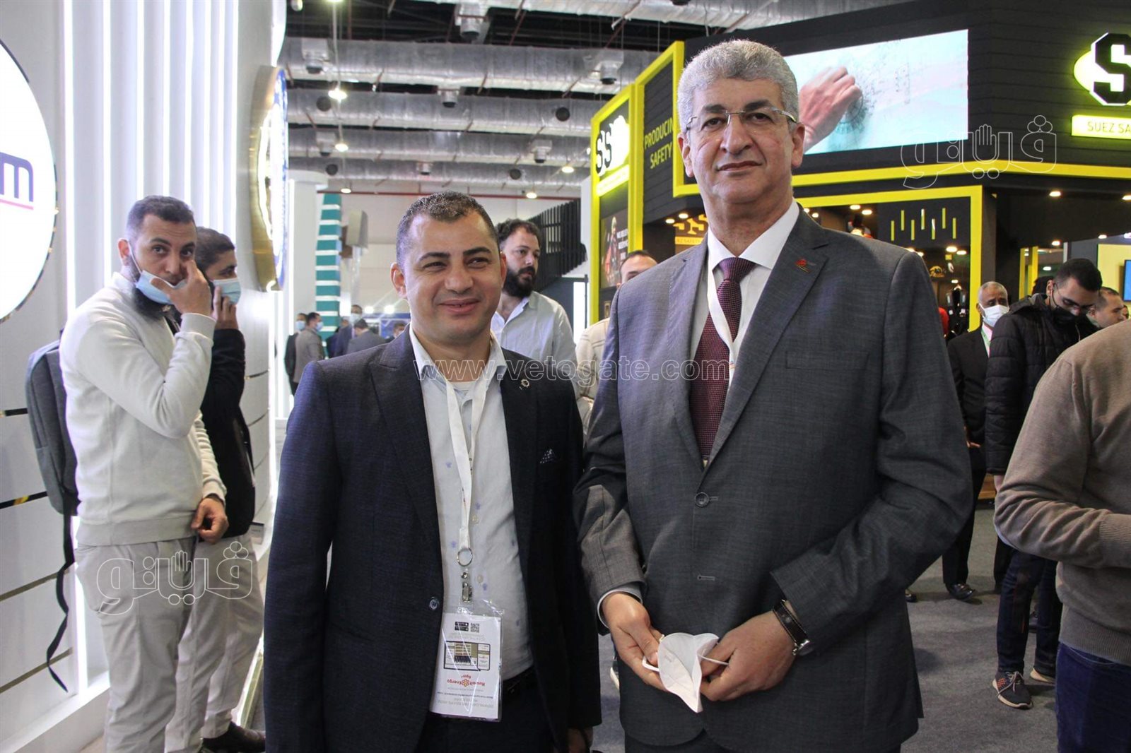 مستثمرون أجانب في جناح بتروجت بـ ايجبس 2022 (6)