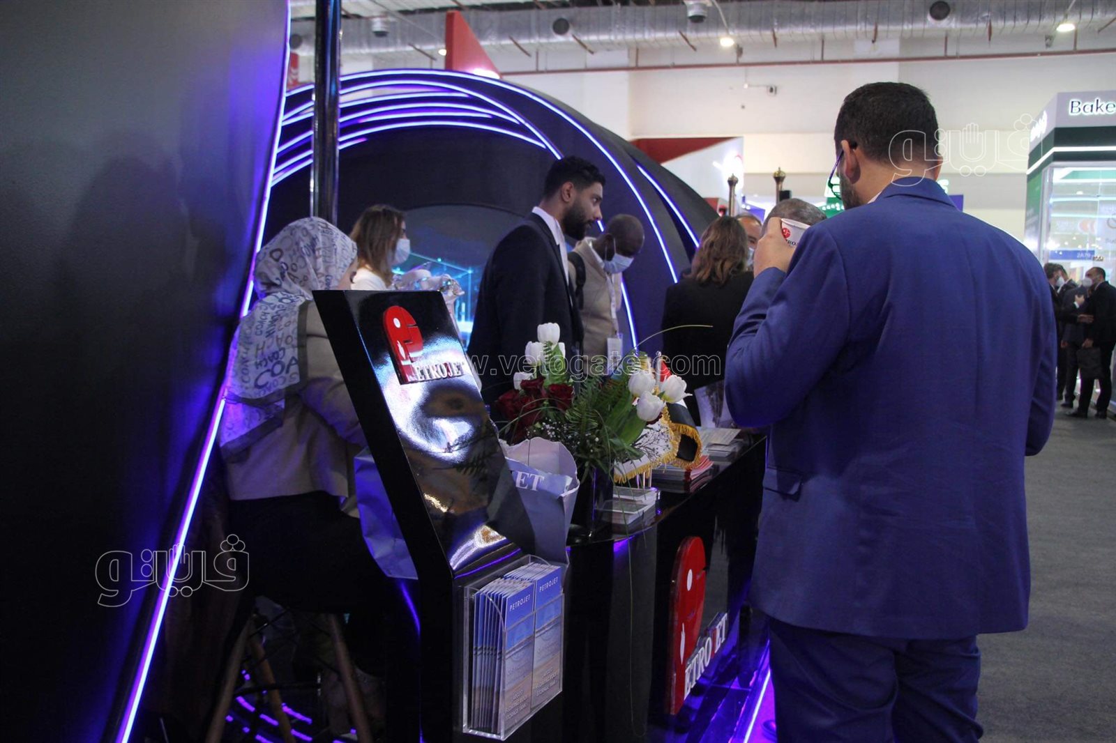 مستثمرون أجانب في جناح بتروجت بـ ايجبس 2022 (5)