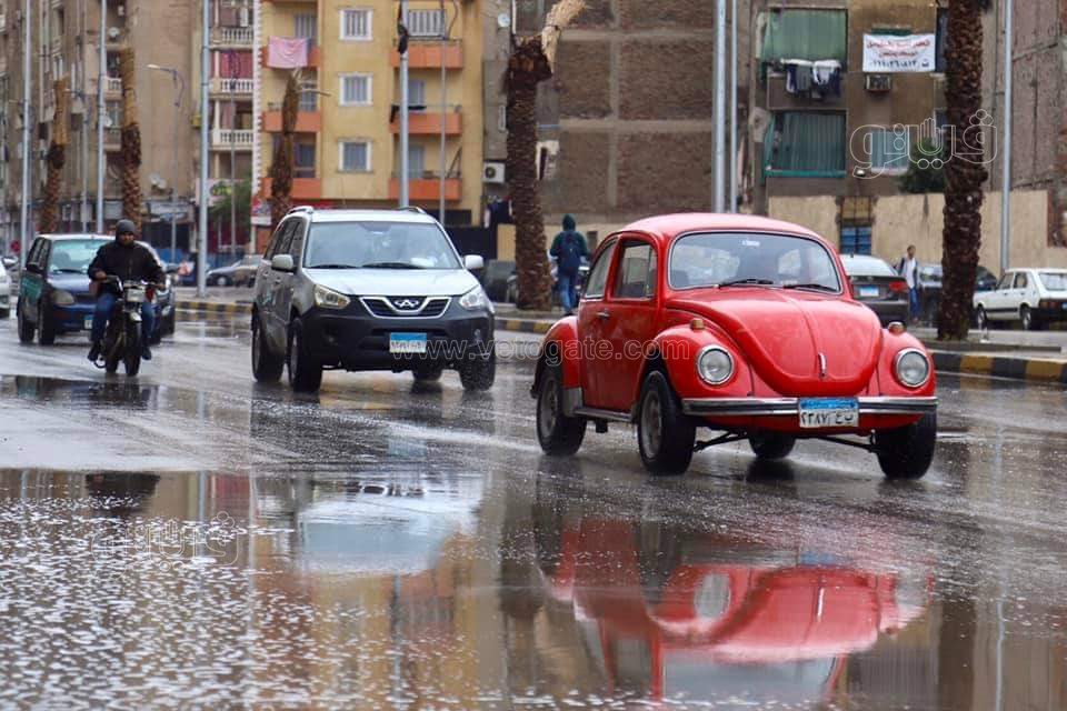 15 صورة ترصد آثار الأمطار على شوارع القاهرة والجيزة (13)