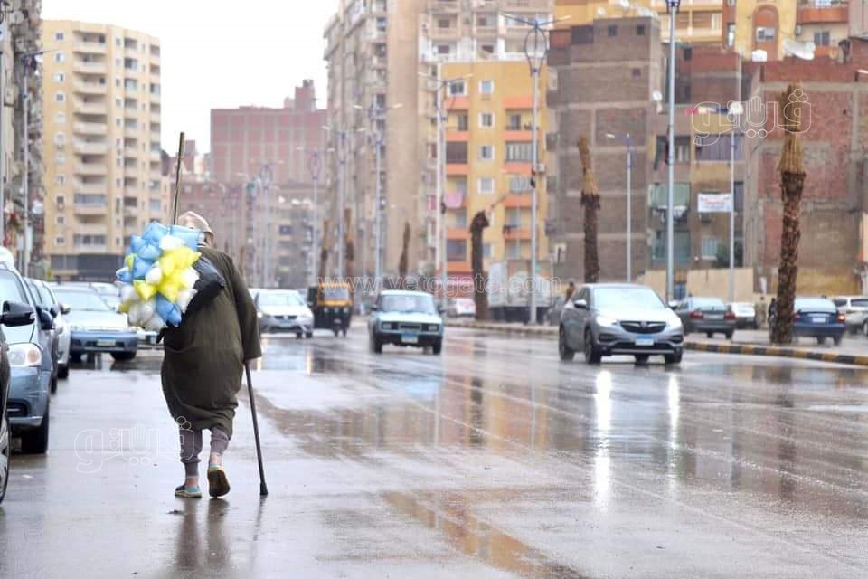 15 صورة ترصد آثار الأمطار على شوارع القاهرة والجيزة (14)