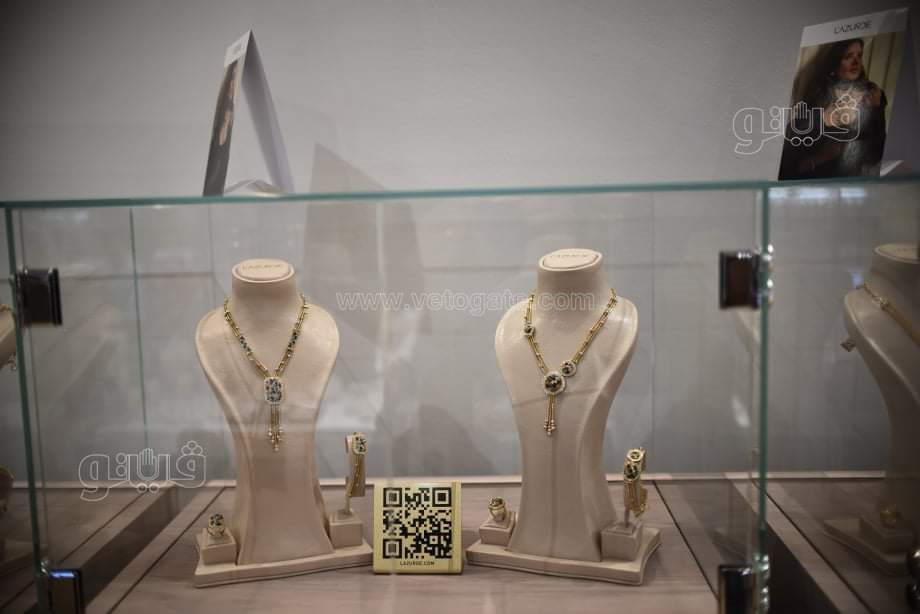 وزراء التموين والآثار والصناعة يفتتحون معرض نيبو للذهب (17)