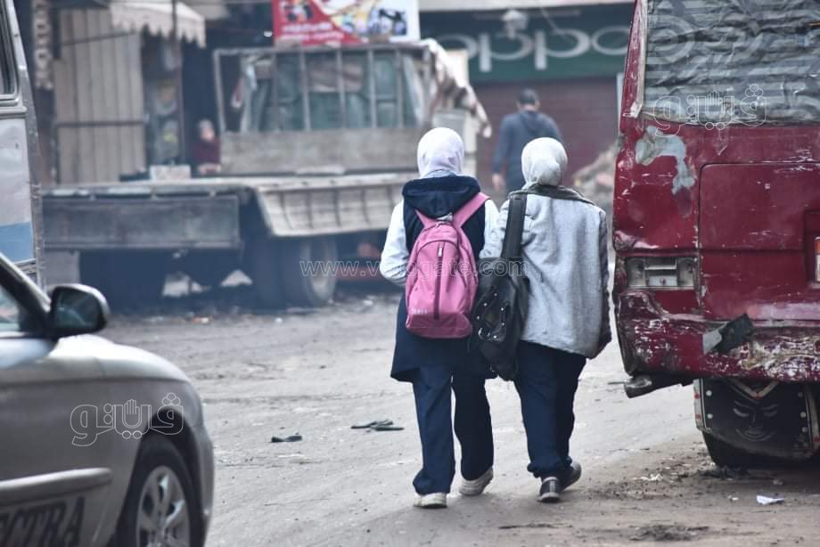 توافد تلاميذ علي مدراس شبرا الخيمة (4)