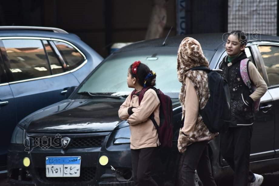 توافد تلاميذ علي مدراس شبرا الخيمة (7)