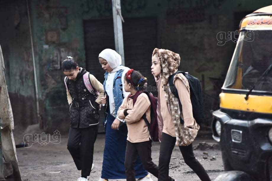 توافد تلاميذ علي مدراس شبرا الخيمة (16)