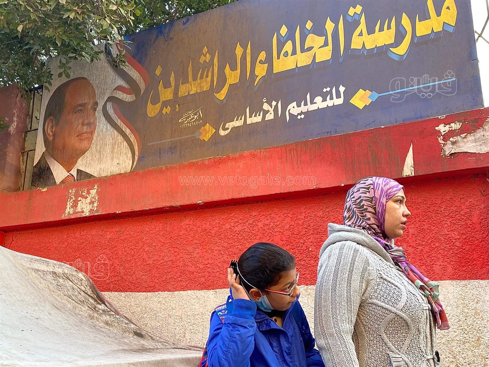 توافد الطلاب مع أولياء الأمور في أول أيام الدراسة (10)