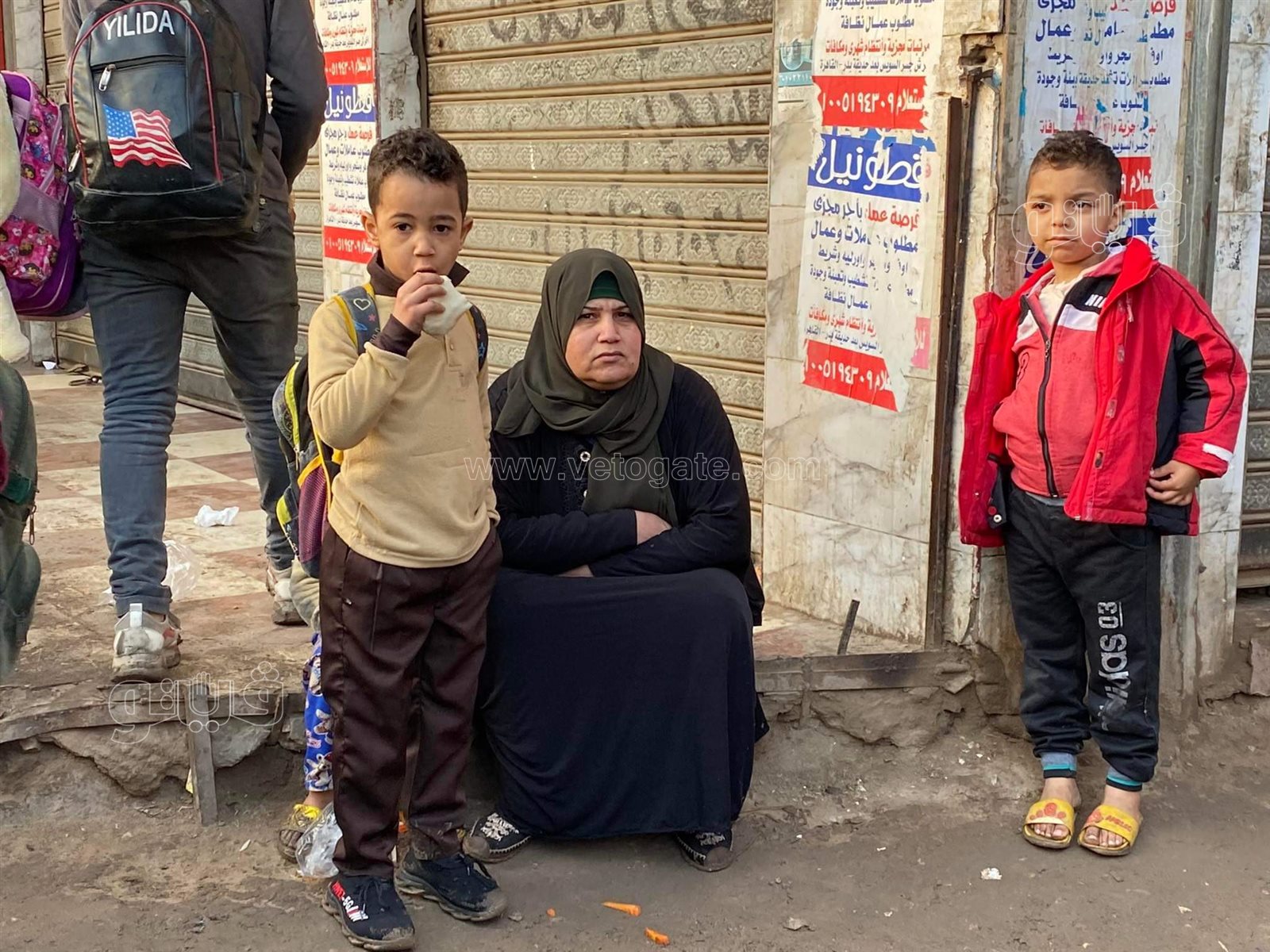 توافد الطلاب مع أولياء الأمور في أول أيام الدراسة (11)