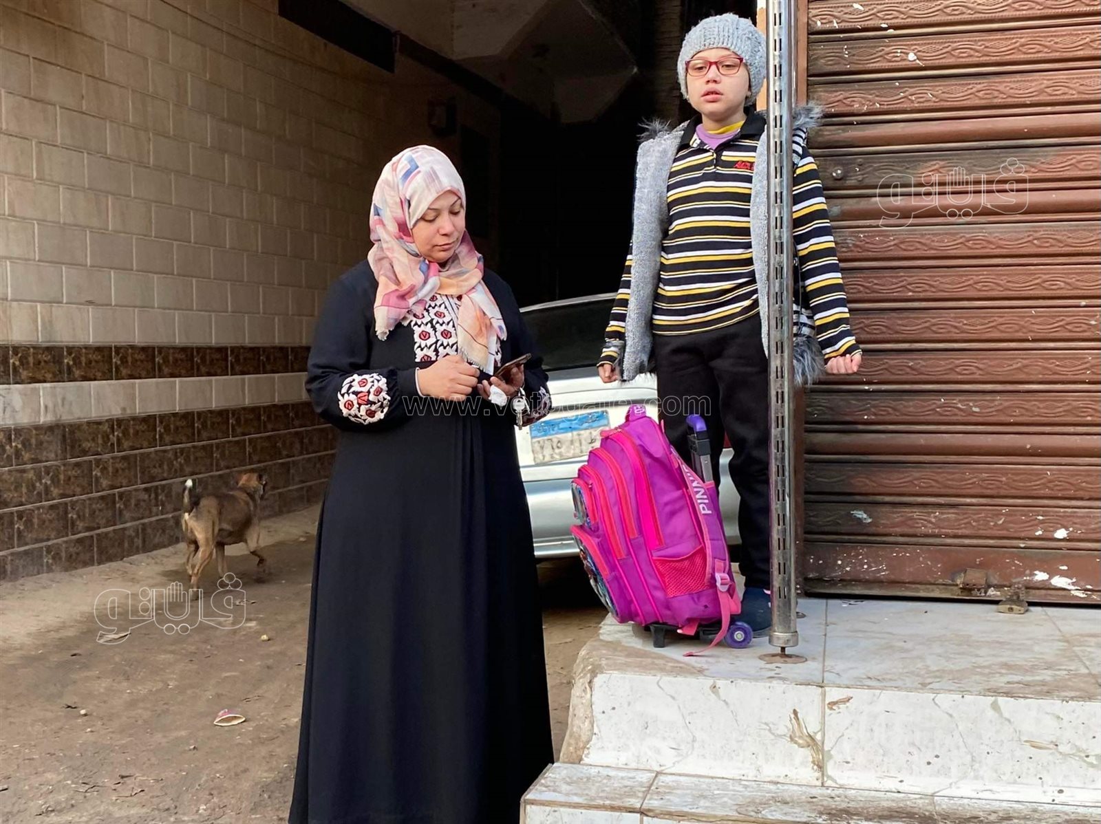 توافد الطلاب مع أولياء الأمور في أول أيام الدراسة (20)