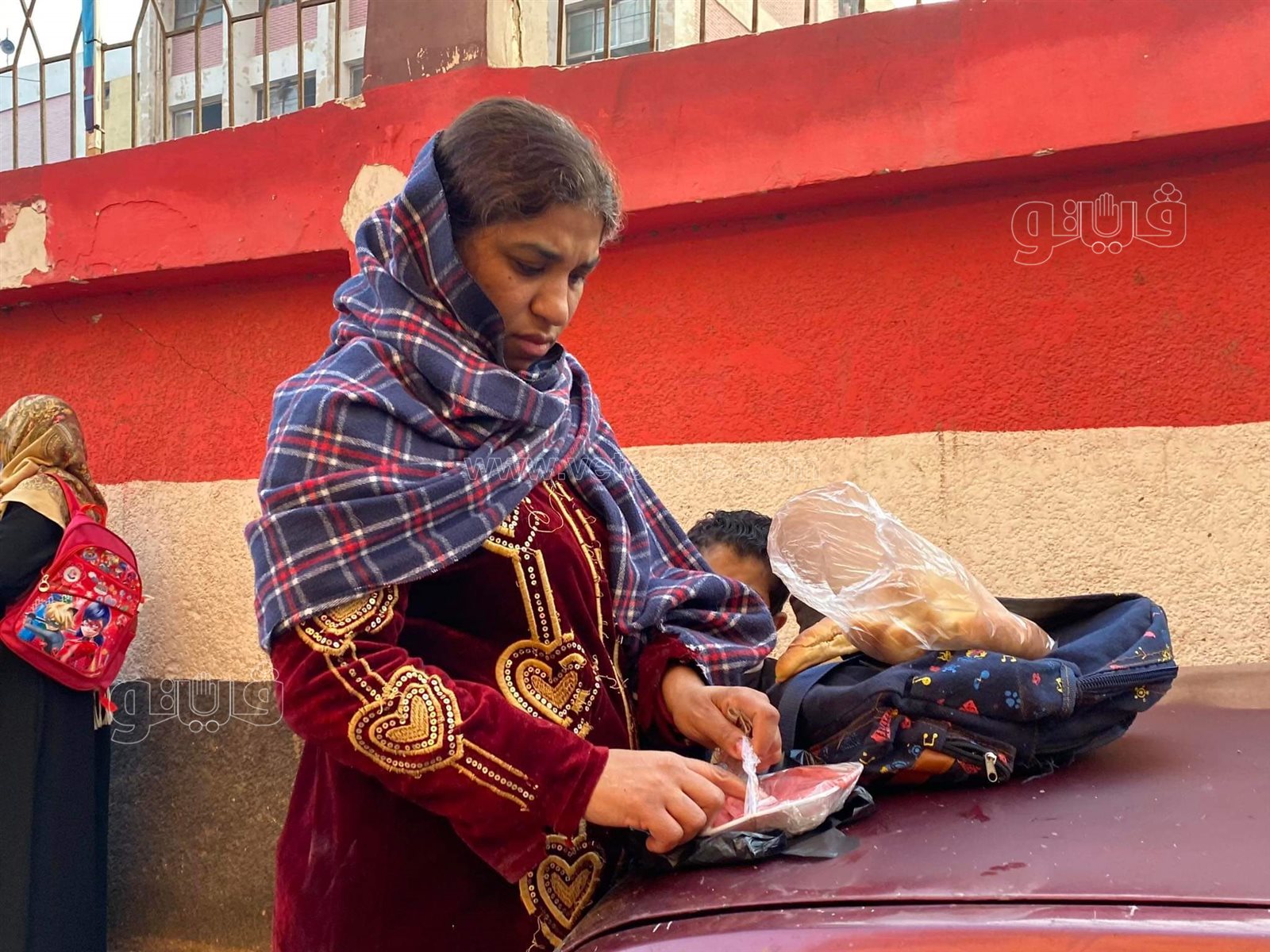 أبرز مشاهد أمام المدارس باول أيام التيرم الثاني9