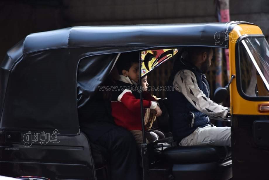 التوكتوك وسيلة الطلاب للذهاب للمدارس9