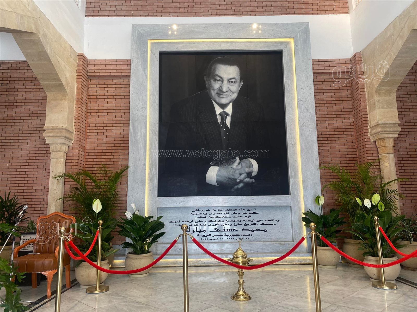 محبو مبارك يحيون ذكرى وفاتة الثانية6