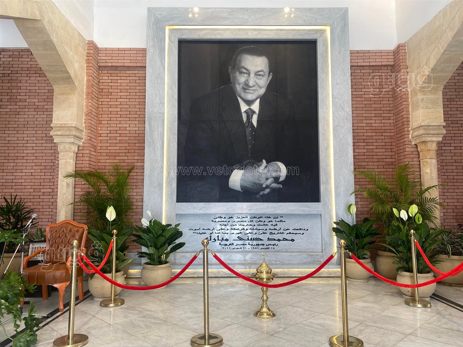 محبو مبارك يحيون ذكرى وفاتة الثانية9