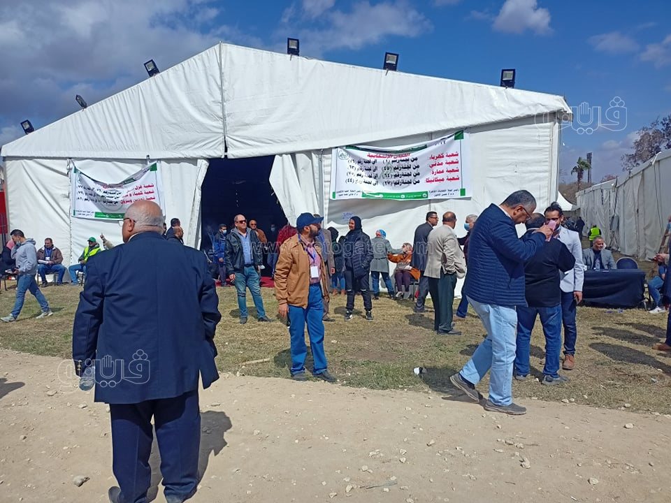 احتدام التصويت في إنتخابات المهندسين بالقاهرة1