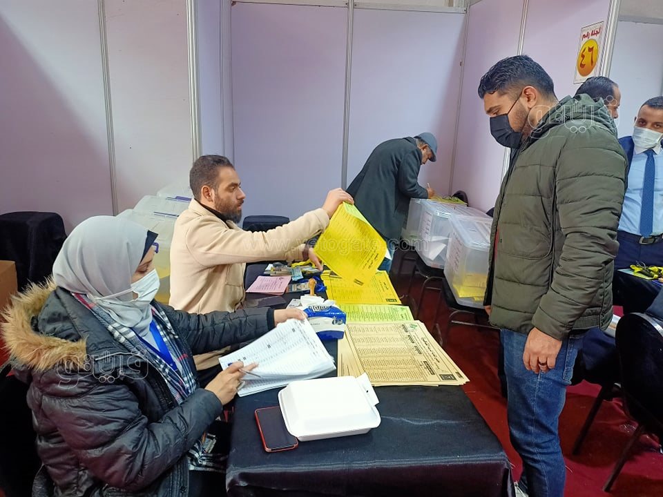 احتدام التصويت في إنتخابات المهندسين بالقاهرة3