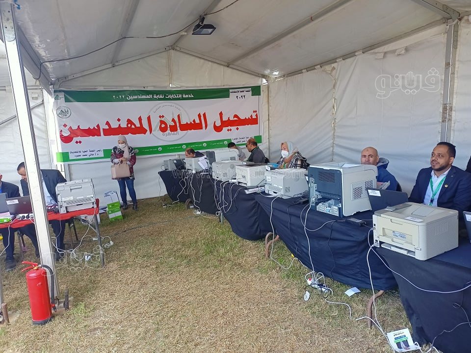 احتدام التصويت في إنتخابات المهندسين بالقاهرة8