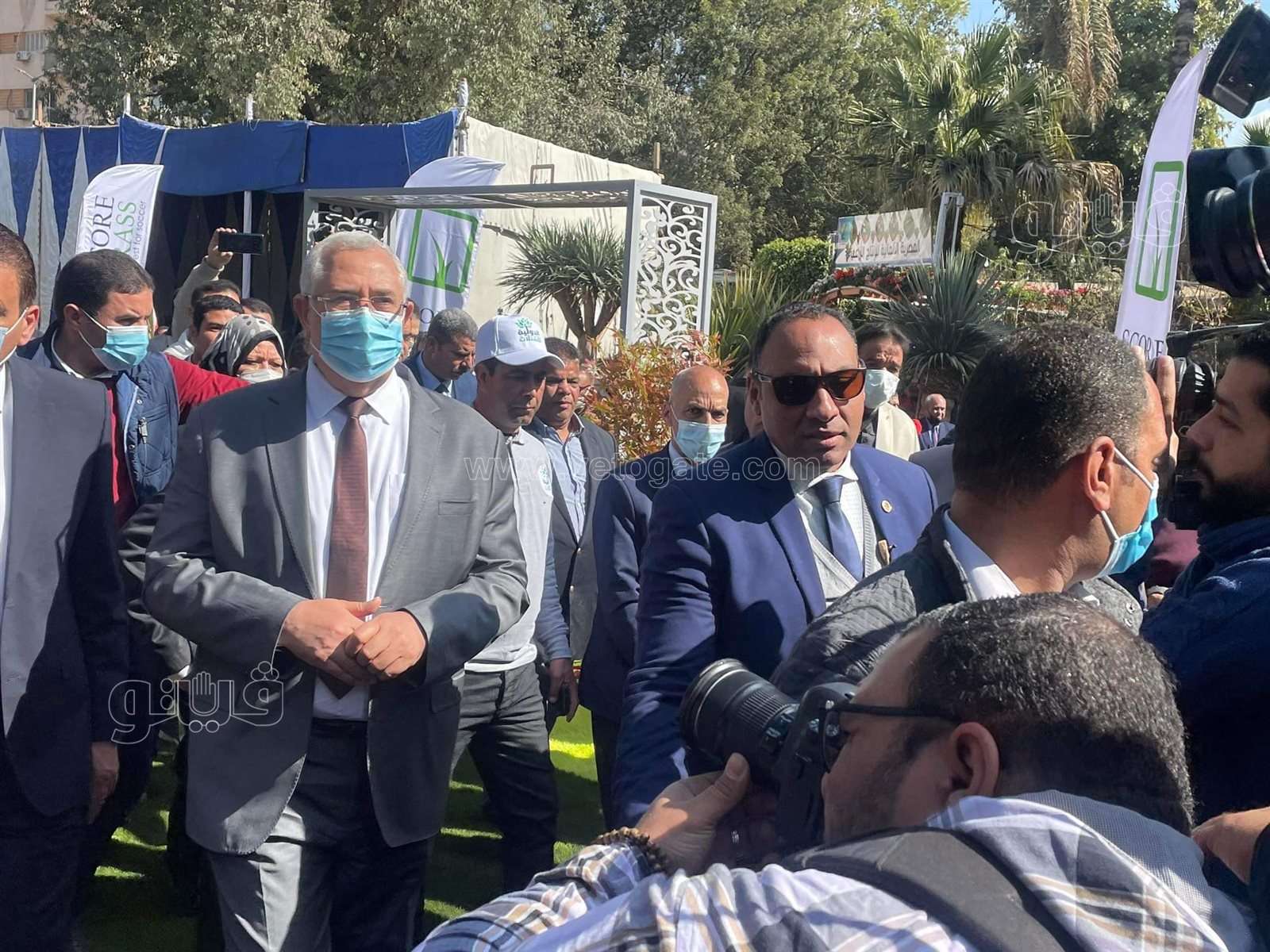 افتتاح معرض زهور الربيع في دورته الـ 89 بحديقة الأورمان (6)