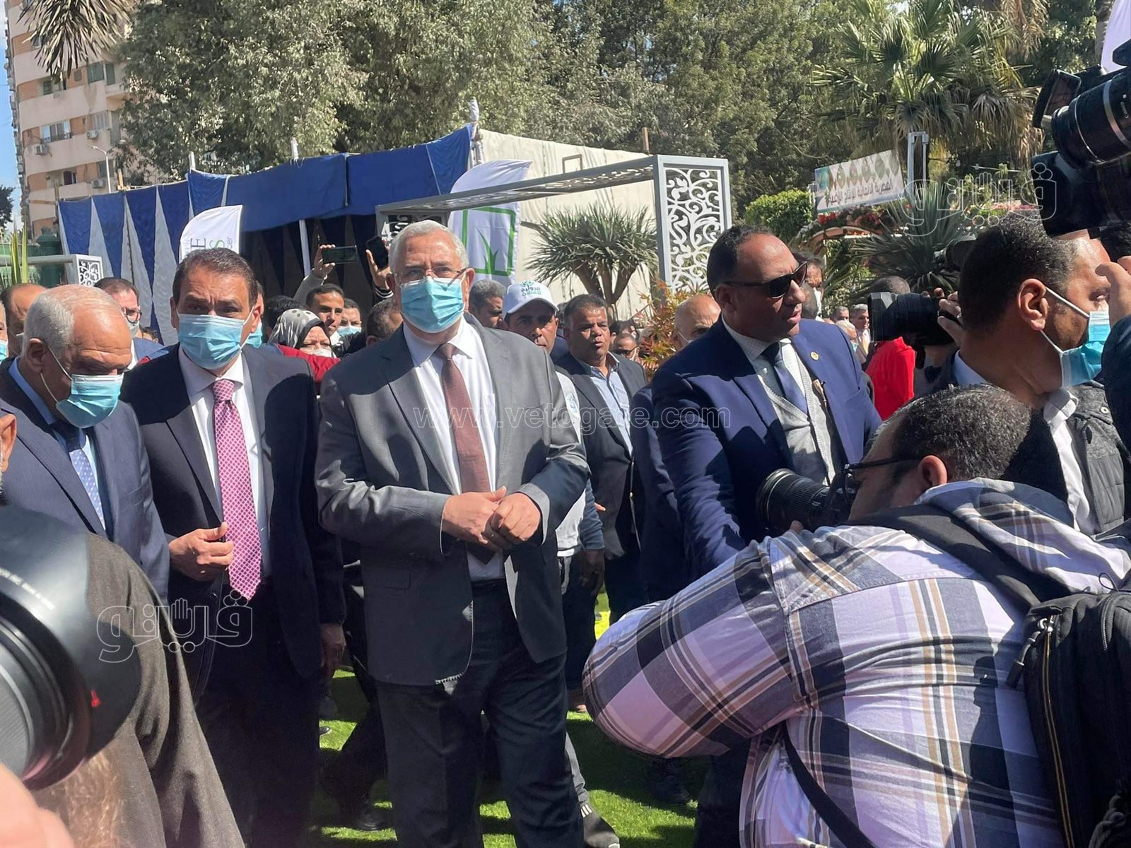 افتتاح معرض زهور الربيع في دورته الـ 89 بحديقة الأورمان (8)