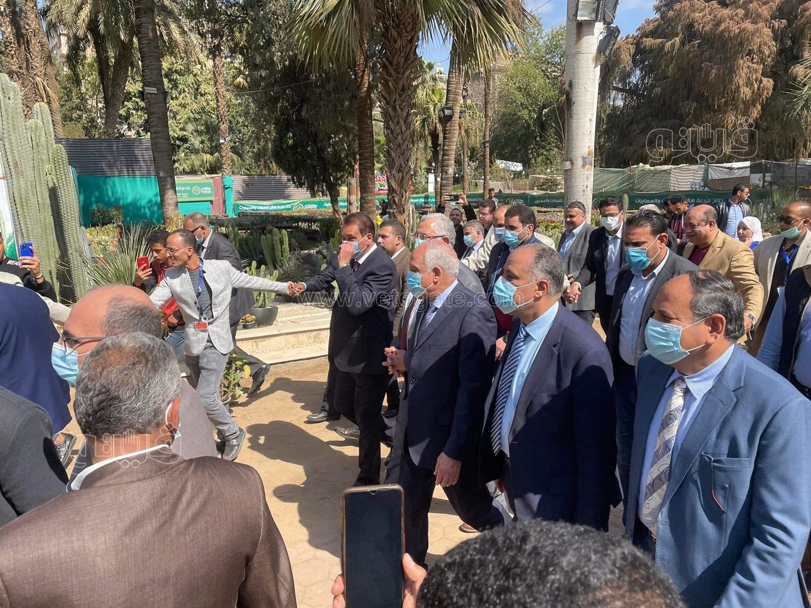 افتتاح معرض زهور الربيع في دورته الـ 89 بحديقة الأورمان (18)