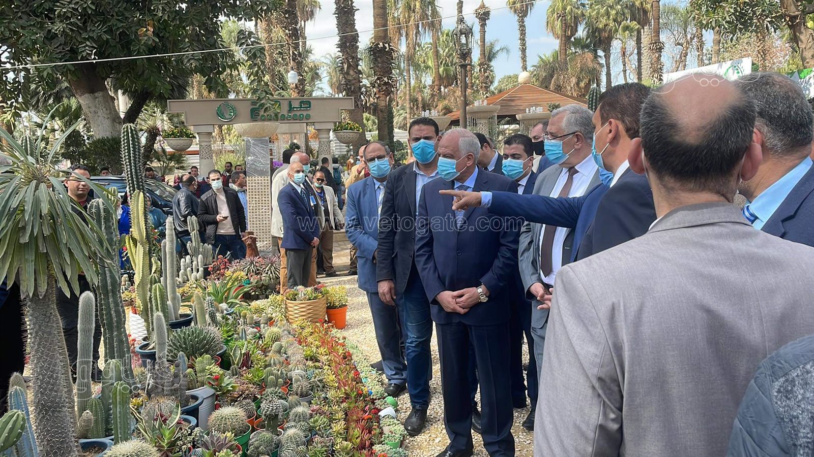 افتتاح معرض زهور الربيع في دورته الـ 89 بحديقة الأورمان (23)