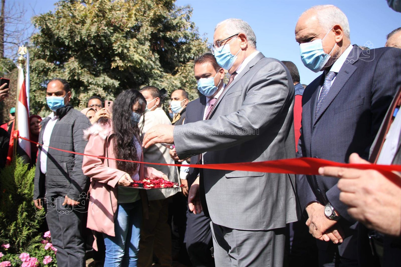 افتتاح معرض زهور الربيع في دورته الـ 89 بحديقة الأورمان (29)