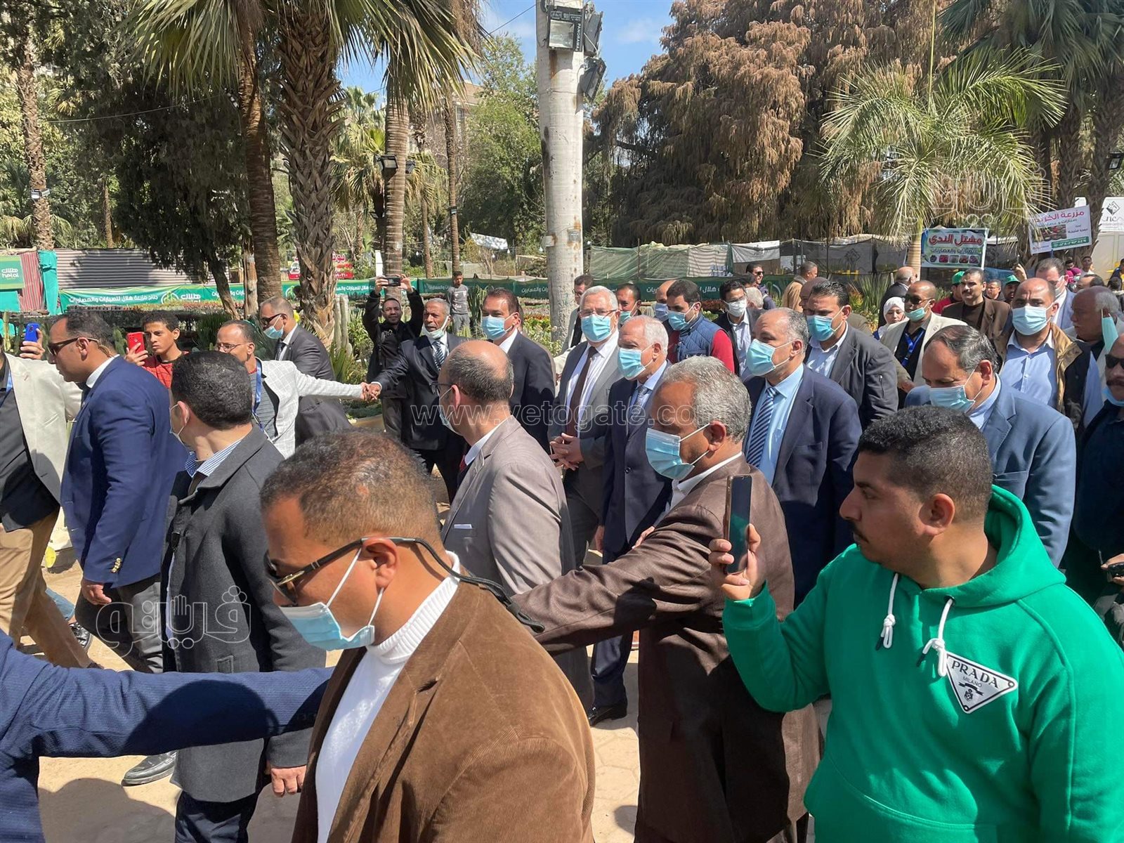 افتتاح معرض زهور الربيع في دورته الـ 89 بحديقة الأورمان (37)