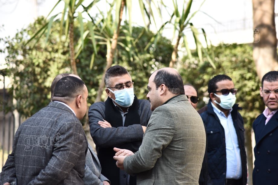 تشييع جثمان الكاتب الصحفي محمود الكردوسي إلى مسجد آل رشدان (18)