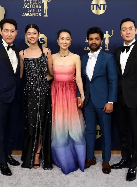 أبطال المسلسل الكوري Squid Game