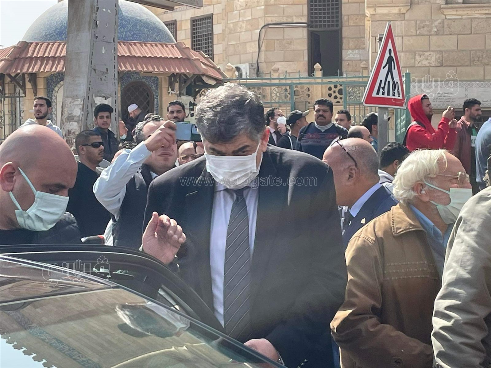 تشييع جثمان عبد الحي عبيد من مسجد الحصري (1)