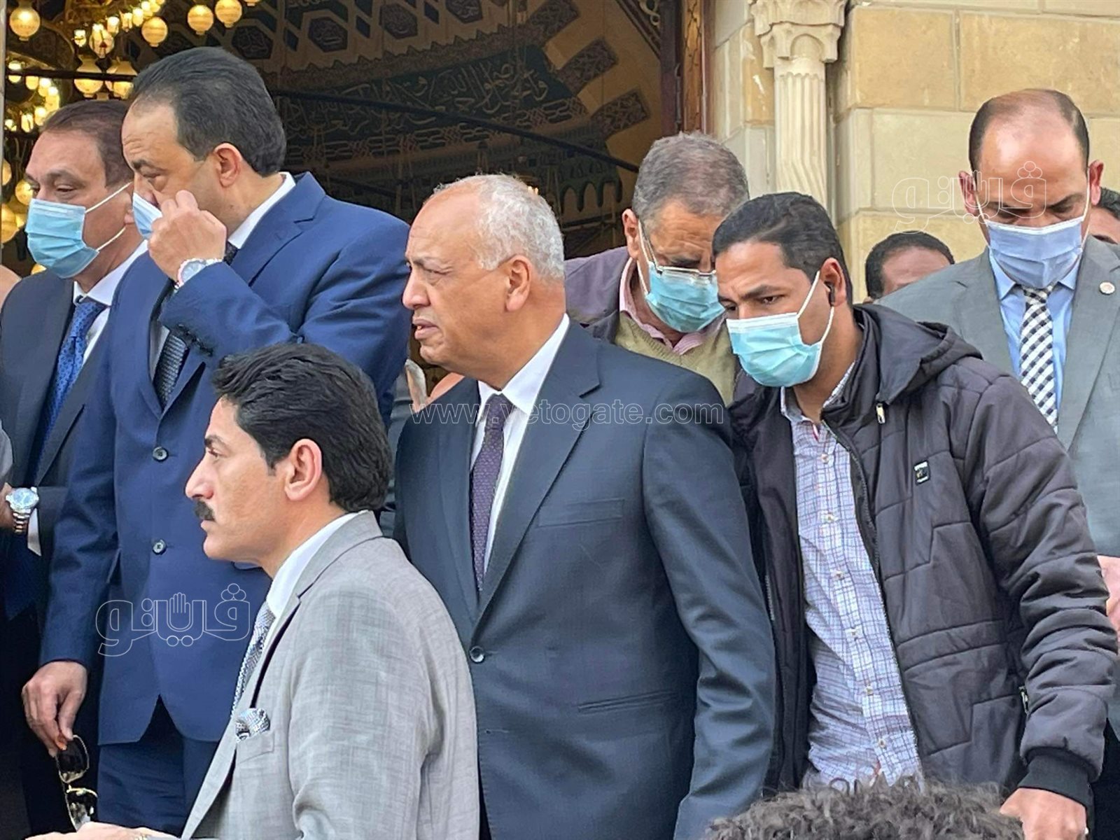 تشييع جثمان عبد الحي عبيد من مسجد الحصري (4)