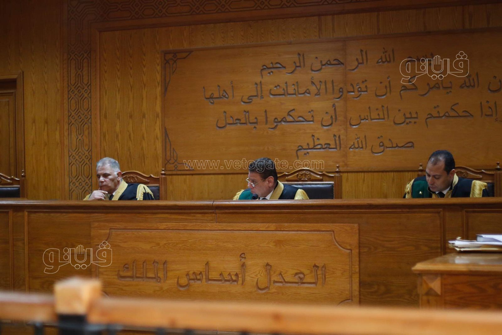 محاكمة بديع ومحمود عزت بـأحداث المنصة (6)