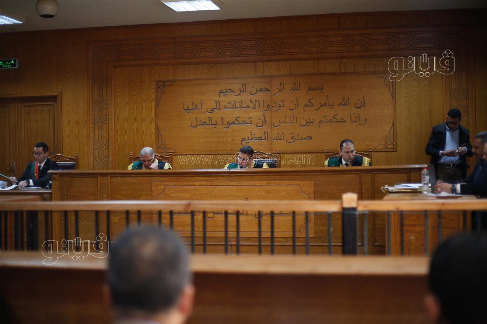 محاكمة بديع ومحمود عزت بـأحداث المنصة (7)