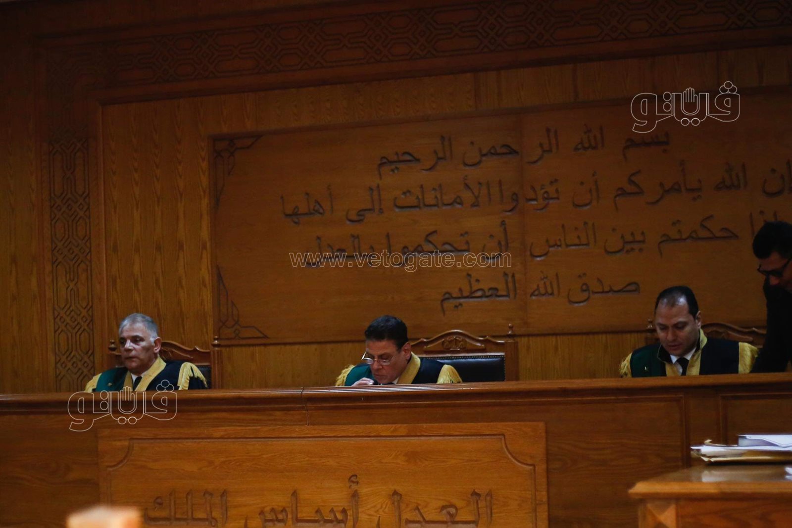 محاكمة بديع ومحمود عزت بـأحداث المنصة (12)