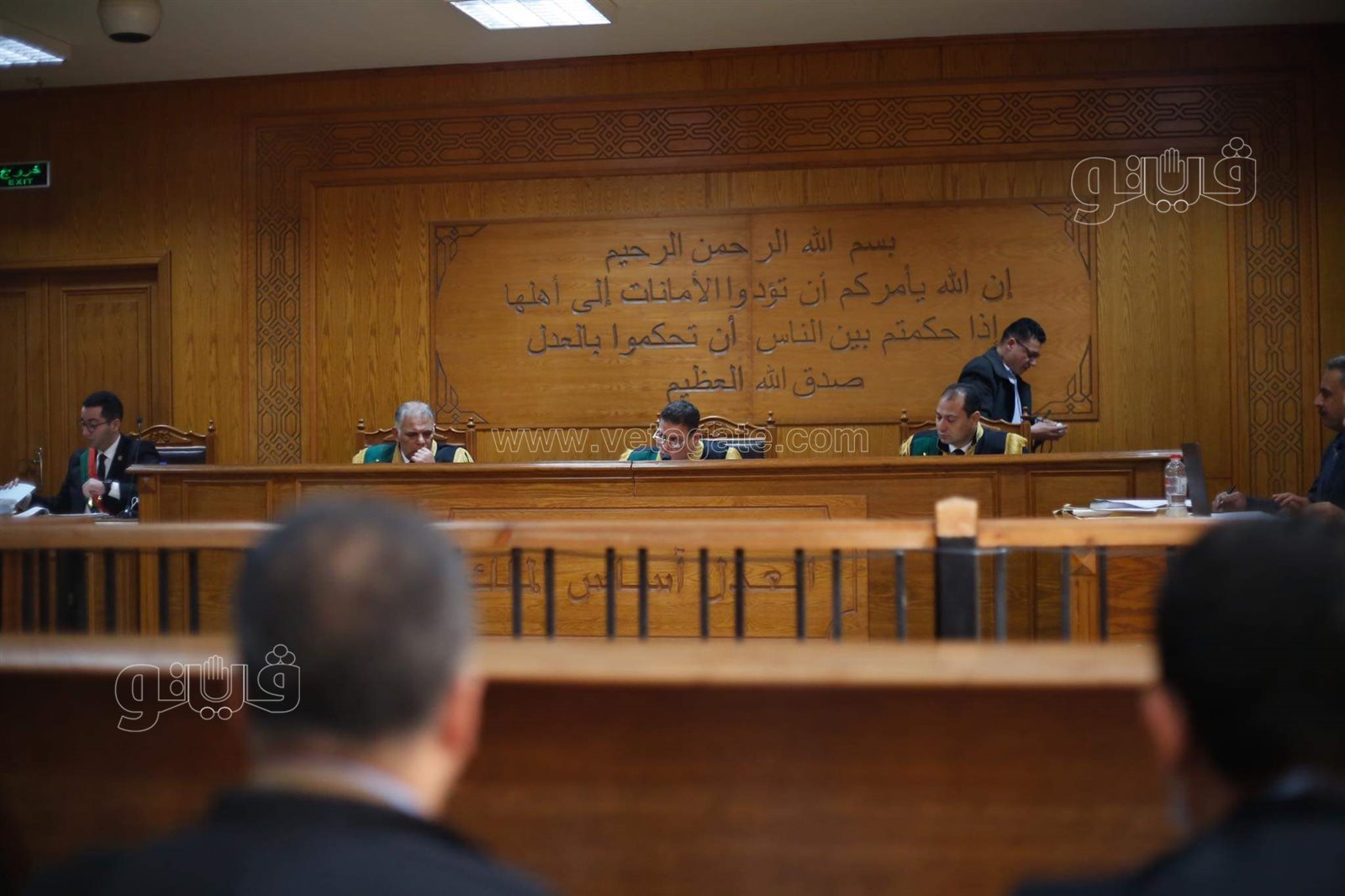 محاكمة بديع ومحمود عزت بـأحداث المنصة (8)