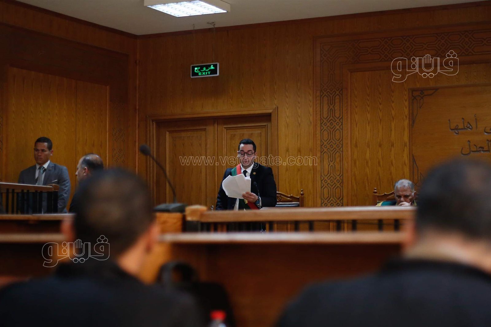 محاكمة بديع ومحمود عزت بـأحداث المنصة (9)