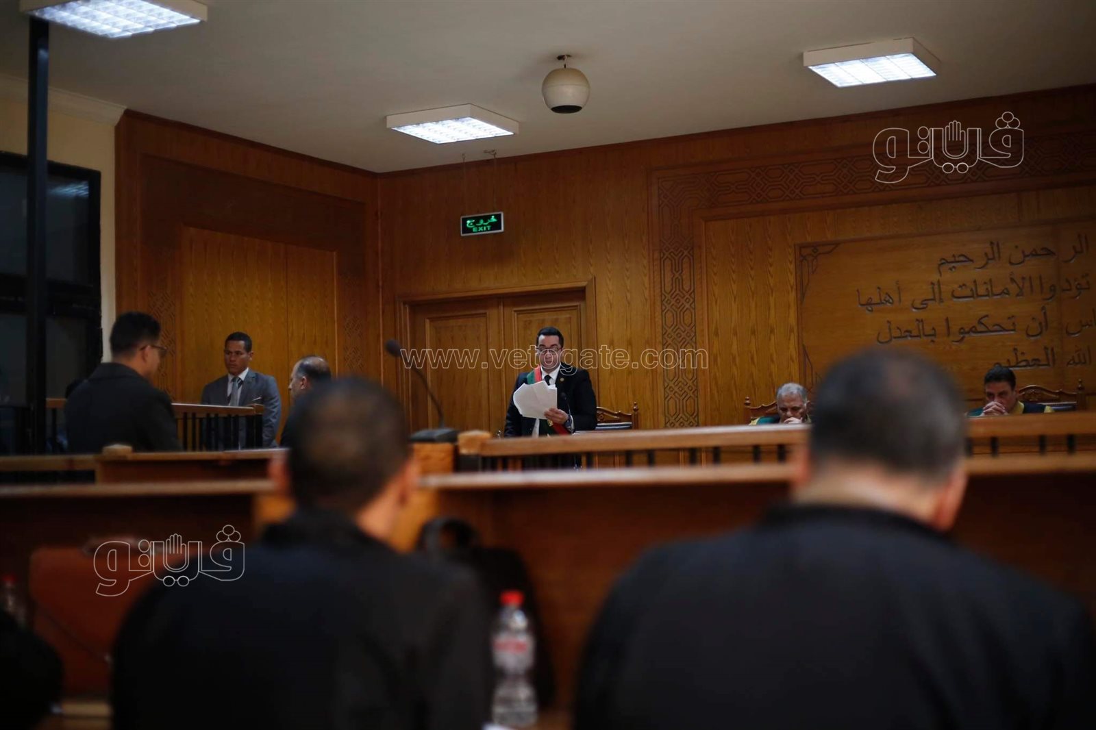 محاكمة بديع ومحمود عزت بـأحداث المنصة (10)