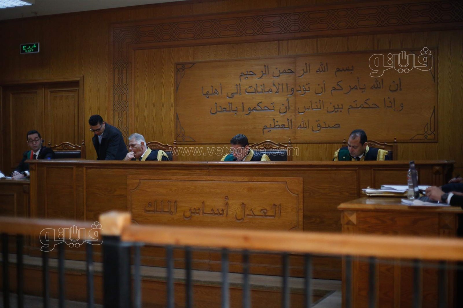 محاكمة بديع ومحمود عزت بـأحداث المنصة (15)