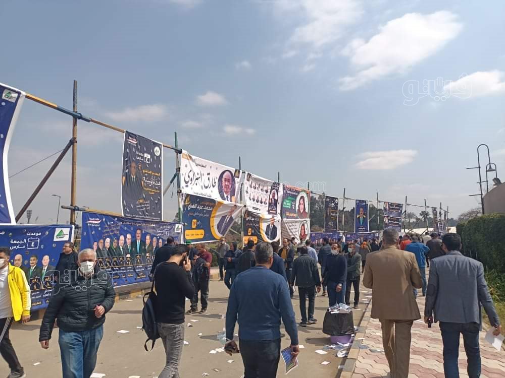 توافد أعضاء الجمعية العمومية في انتخابات المهندسين بالقاهرة (7)